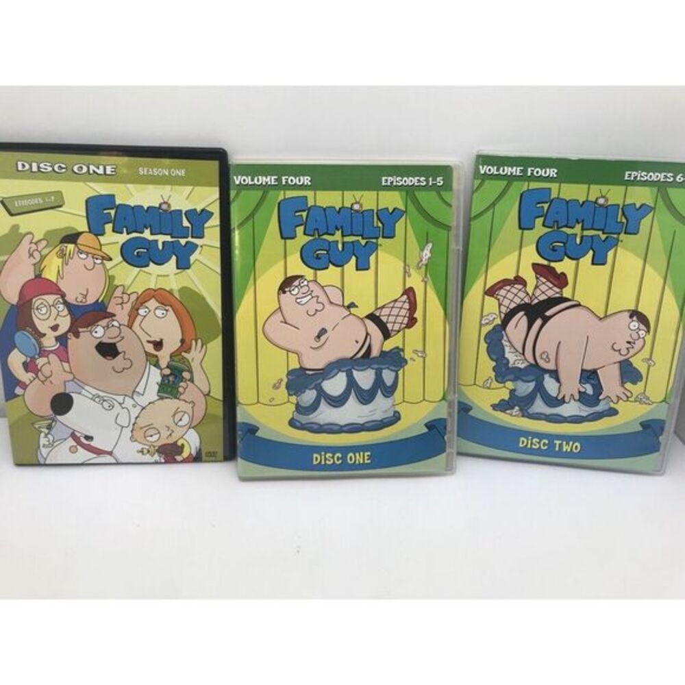 Family Guy TV Series Season 1, Episode 1-7 Dics 4 Episode‎ 1-10